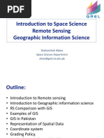 Introduction To Space Science Remote Sensing Geographic Information Science