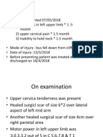 Cervical Spine Injury Case Report