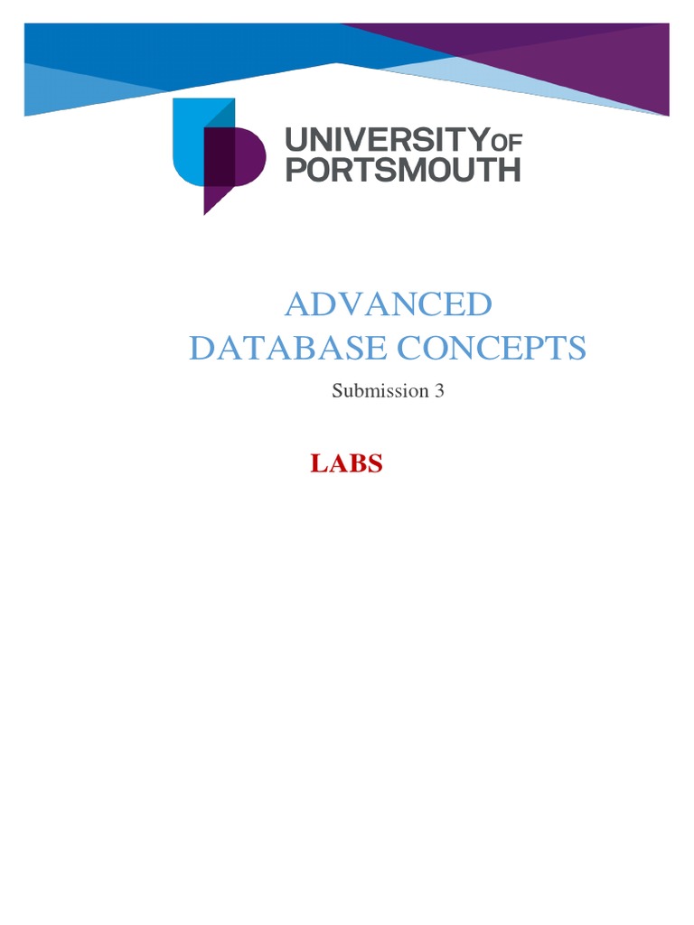 Advanced Database Concepts | PDF | Data Management | Databases