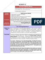 Decision Wheel Activity