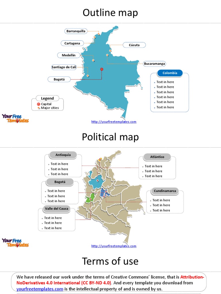Colombia Political Map Overview | PDF | Collective Intelligence | World ...