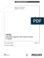 8-Bit Shift Register With Output Laches (3-State) : Integrated Circuits