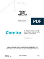 RD-8132 Cdma Repeater: User Manual