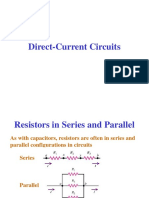 Direct Current Circuits