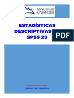 Estadisticas Descriptivas en SPSS PDF
