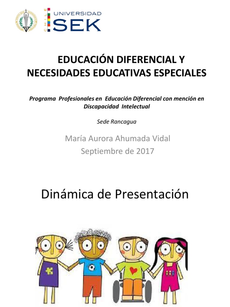 Educación Diferencial y NEE en Chile | PDF | Discapacidad intelectual ...