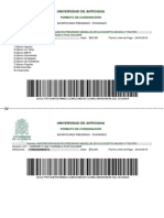 Universidad de Antioquia: Formato de Consignación