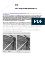 How to Export a Site Design From Fireworks to Dreamweaver