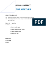 The Weather: Grade 1 - Modul 8 (Eight)