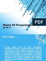 Name of Presentation: Bymrx