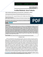 Android Controlled Robotic Arm Vehicle: Dvances Natural Applied Sciences