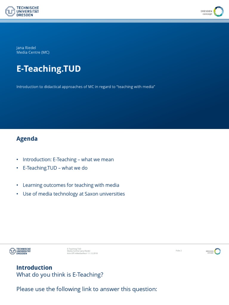ETeachingQualification at Tud Documentation PDF Educational