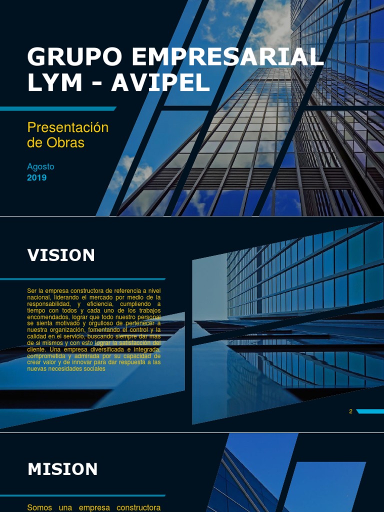 Presentación Empresarial LYM-AVIPEL | PDF | Calidad (comercial ...