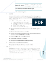 NT - Dte.014.a.0-17 - Ensaio Hidrostático e Teste de Estanqueidade