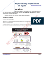 Adjetivos Comparativos y Superlativos PDF