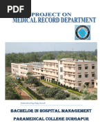 Bachelor in Hospital Management Paramedical College Durgapur