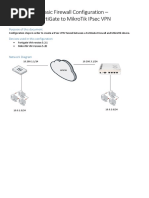 Basic Firewall Configuration - Fortigate To Mikrotik Ipsec VPN