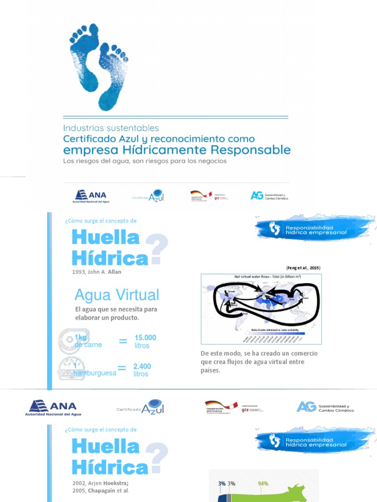 A2G - Cómo Calcular La Huella Hídrica (00000002) | PDF | Agua | Ambiente