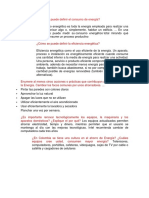 Cómo Se Puede Definir El Consumo de Energía Sena