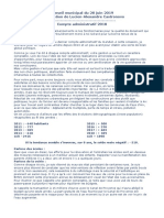 Intervention de Lucien-Alexandre Castronovo Conseil Municipal Du 28 Juin 2019