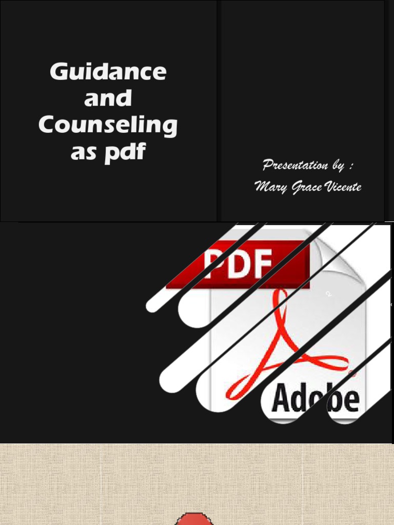 Guidance Counseling Overview and Roles | PDF | School Counselor ...