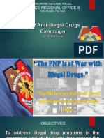 MODULE 1 - Session 3. PNP PRO-8 Anti-Illegal Drugs Campaign Plan