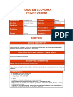 Programa Estadistica I - ECO PDF