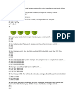 Berikut Beberapa Contoh Soal Tentang Matematika Untuk Membantu Anak