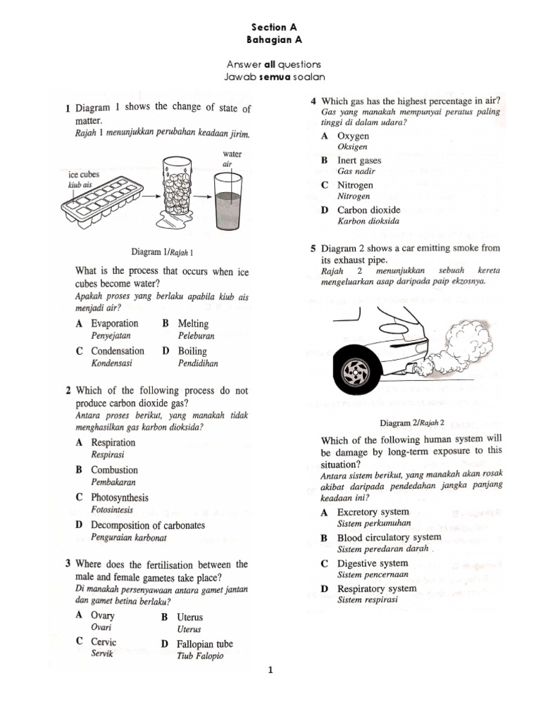 Soalan Objektif Jiran