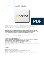 Cara Mudah Download File Di Scribd