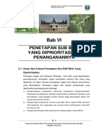 Bab Vi Penetapan Sub BWP Yang Diprioritaskan Penanganannya