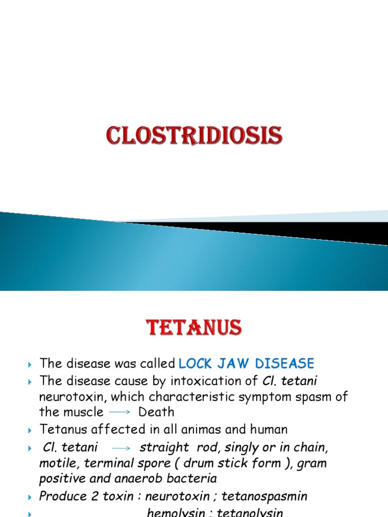 An Overview of Tetanus (Lockjaw Disease) Causes, Symptoms