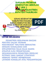 UKS Di Pondok Pesantren