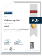 Certificate Ética Moral PDF
