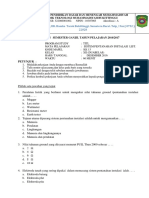 Soal Pentanahan Ganjil Kls Xii