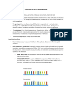 Alteration of Cellular Information PDF