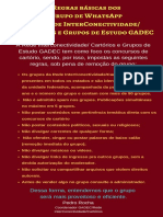 Regras de Convivência GADEC-8 PDF