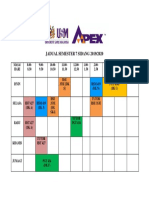 Jadual Sem 7