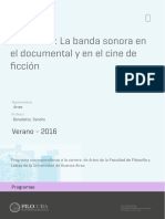 Banda Sonora en Cine