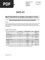 DHT-4V: Mg-Al Hydrotalcite As Halogen Scavenger in Resins