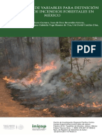 Descripción de Variables Riesgo Forestales México PDF