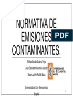 Normativa de Emisiones Contaminantes