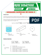 Definicion de Mol para Tercero de Secundaria