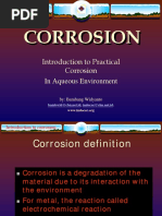 Corrosion: Introduction To Practical Corrosion in Aqueous Environment