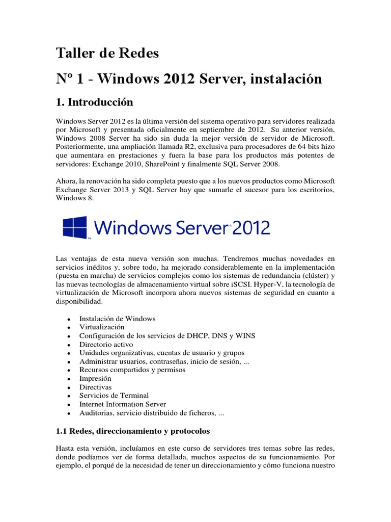 Instalación de Windows Server 2012 32 bits | PDF | Virtualización | V Mware