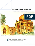 History of Architecture - III - by Shanmuga Sir PDF