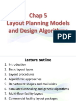 Layout Planning Models and Design Algorithms