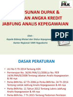 Penyusunan Dupak Analis Kepegawaian