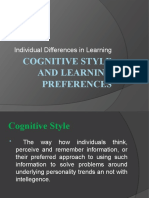 Cognitive Style and Learning Preferences 2