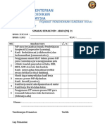 Borang Senarai Semak Pa21 - DLM PDPC